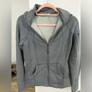 Athleta hooded fleece zip‎ up hoodie size XS